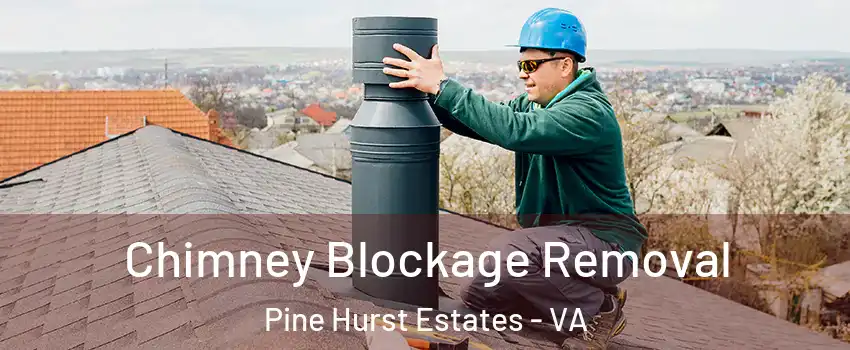 Chimney Blockage Removal Pine Hurst Estates - VA