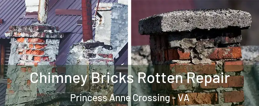 Chimney Bricks Rotten Repair Princess Anne Crossing - VA