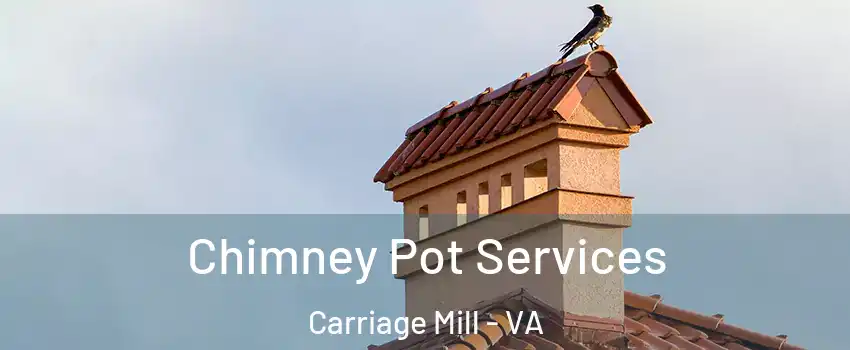 Chimney Pot Services Carriage Mill - VA