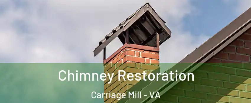 Chimney Restoration Carriage Mill - VA