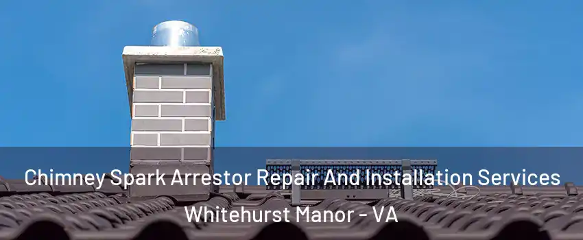 Chimney Spark Arrestor Repair And Installation Services Whitehurst Manor - VA