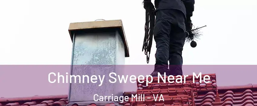 Chimney Sweep Near Me Carriage Mill - VA