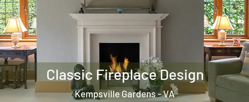 Classic Fireplace Design Kempsville Gardens - VA