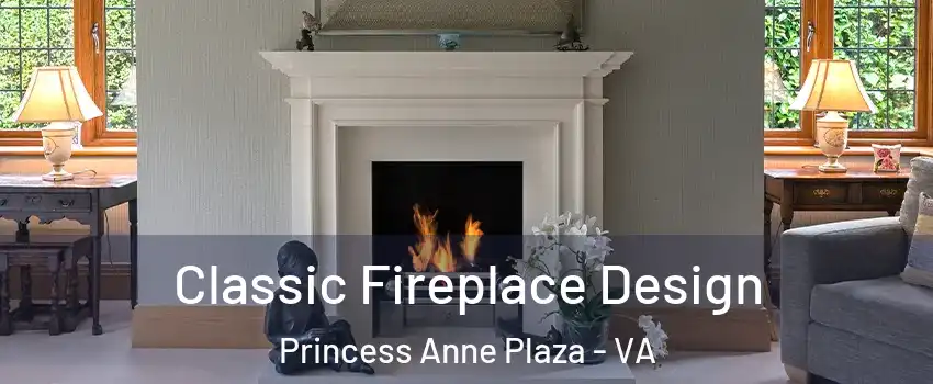 Classic Fireplace Design Princess Anne Plaza - VA