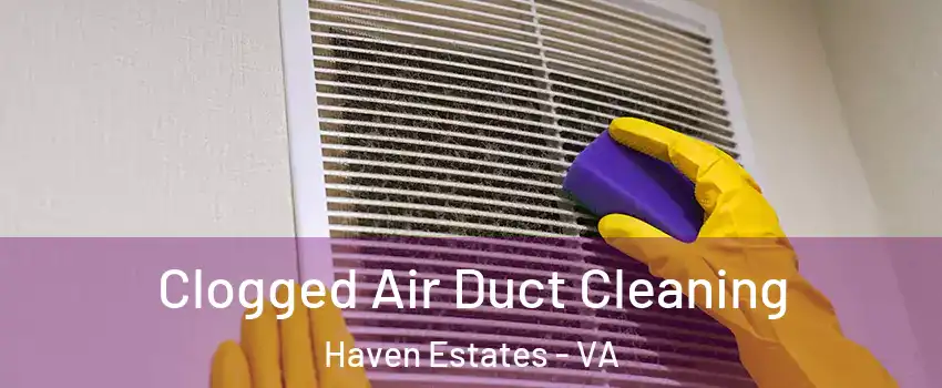 Clogged Air Duct Cleaning Haven Estates - VA