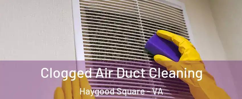 Clogged Air Duct Cleaning Haygood Square - VA