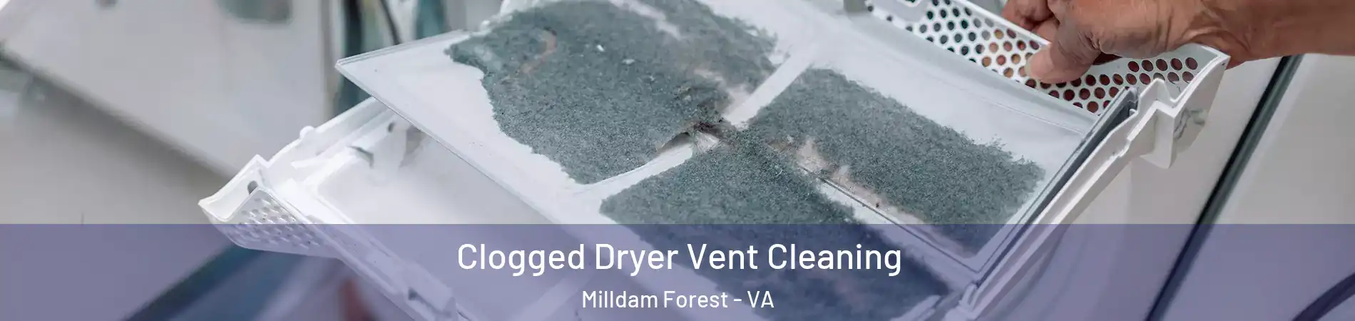 Clogged Dryer Vent Cleaning Milldam Forest - VA