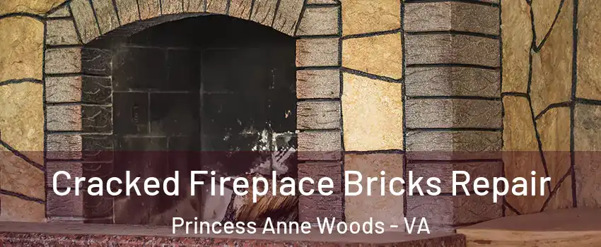 Cracked Fireplace Bricks Repair Princess Anne Woods - VA