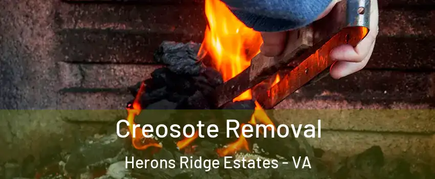 Creosote Removal Herons Ridge Estates - VA