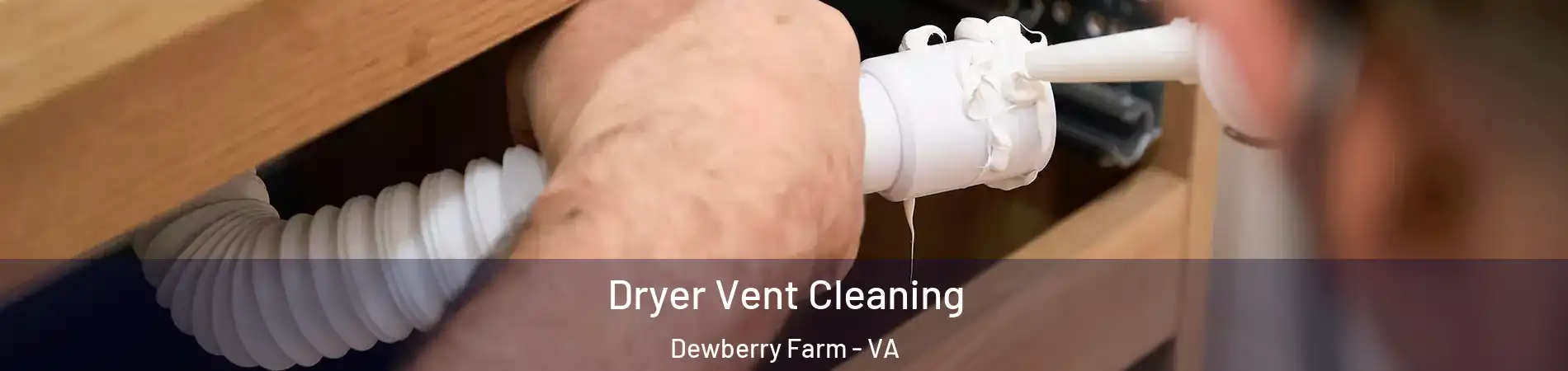 Dryer Vent Cleaning Dewberry Farm - VA