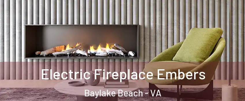 Electric Fireplace Embers Baylake Beach - VA