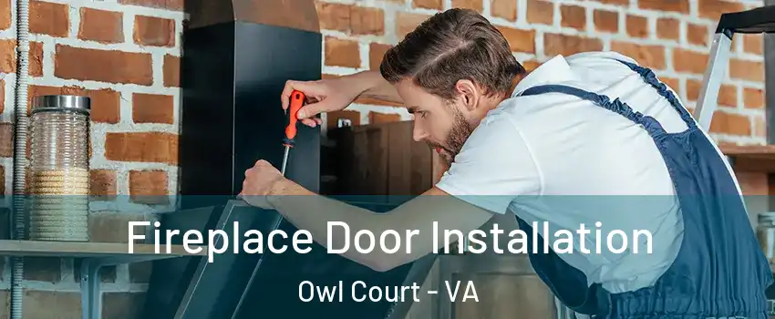 Fireplace Door Installation Owl Court - VA