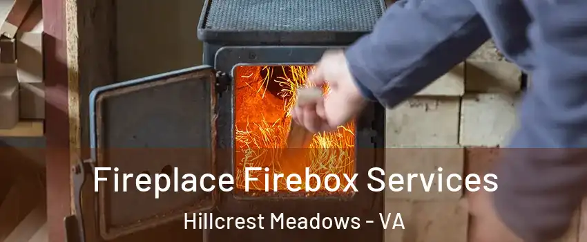 Fireplace Firebox Services Hillcrest Meadows - VA