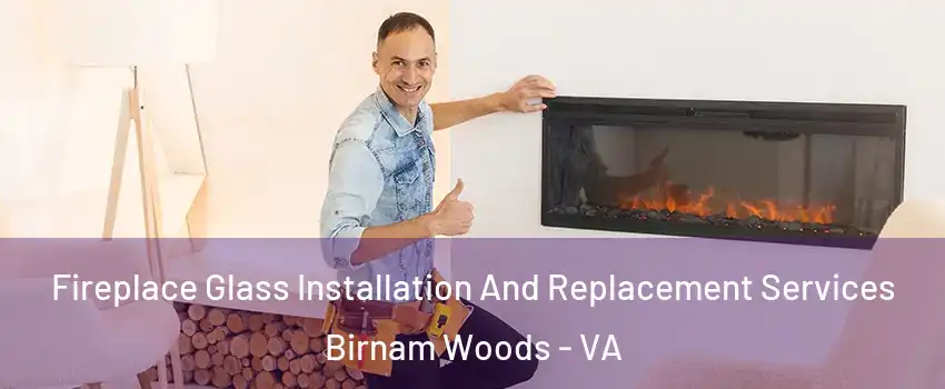 Fireplace Glass Installation And Replacement Services Birnam Woods - VA