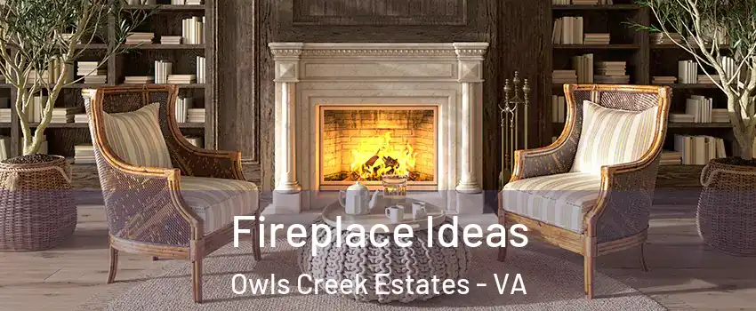 Fireplace Ideas Owls Creek Estates - VA