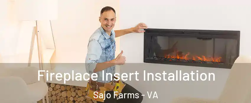 Fireplace Insert Installation Sajo Farms - VA