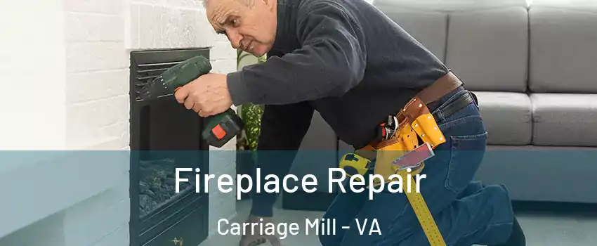 Fireplace Repair Carriage Mill - VA