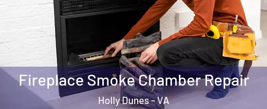 Fireplace Smoke Chamber Repair Holly Dunes - VA