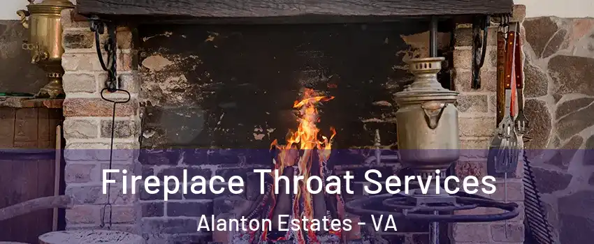 Fireplace Throat Services Alanton Estates - VA