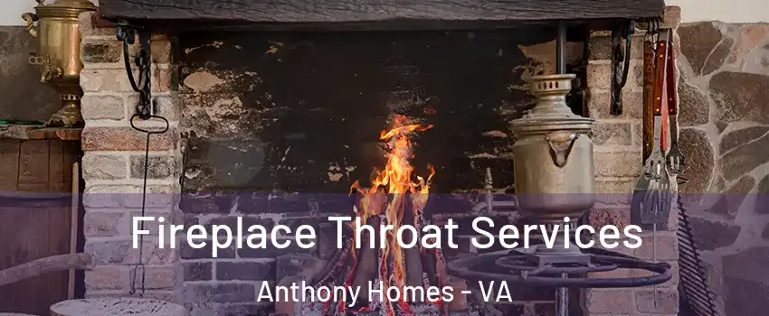 Fireplace Throat Services Anthony Homes - VA