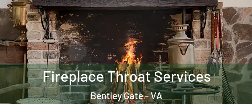 Fireplace Throat Services Bentley Gate - VA