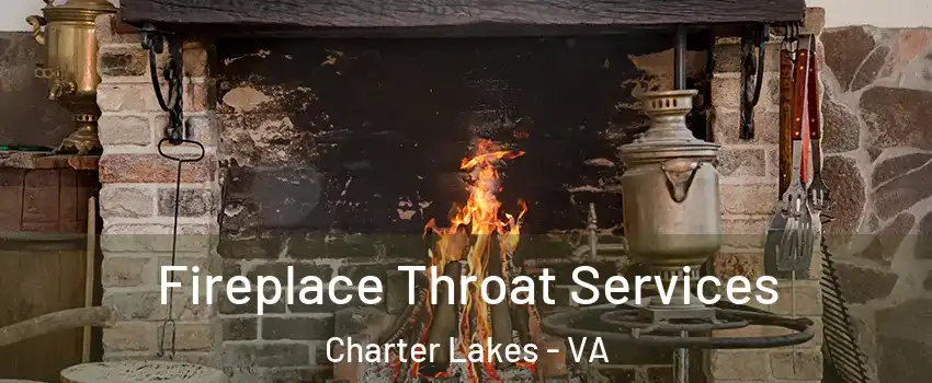 Fireplace Throat Services Charter Lakes - VA