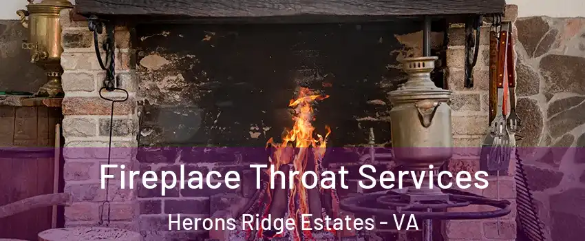 Fireplace Throat Services Herons Ridge Estates - VA