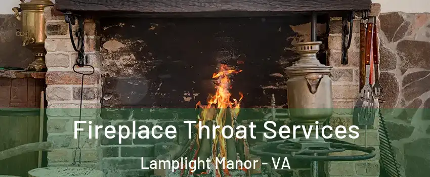 Fireplace Throat Services Lamplight Manor - VA