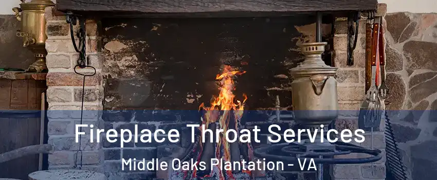 Fireplace Throat Services Middle Oaks Plantation - VA