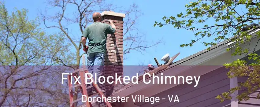 Fix Blocked Chimney Dorchester Village - VA