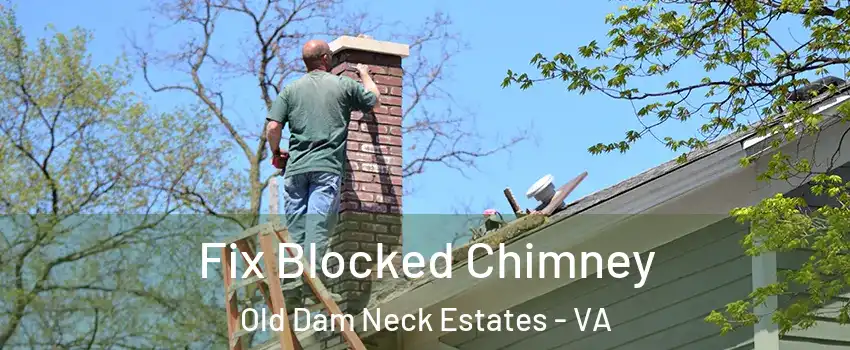 Fix Blocked Chimney Old Dam Neck Estates - VA