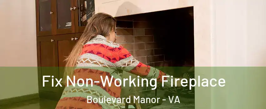 Fix Non-Working Fireplace Boulevard Manor - VA