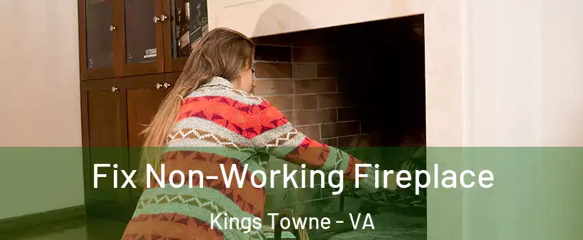 Fix Non-Working Fireplace Kings Towne - VA