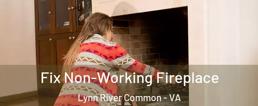 Fix Non-Working Fireplace Lynn River Common - VA