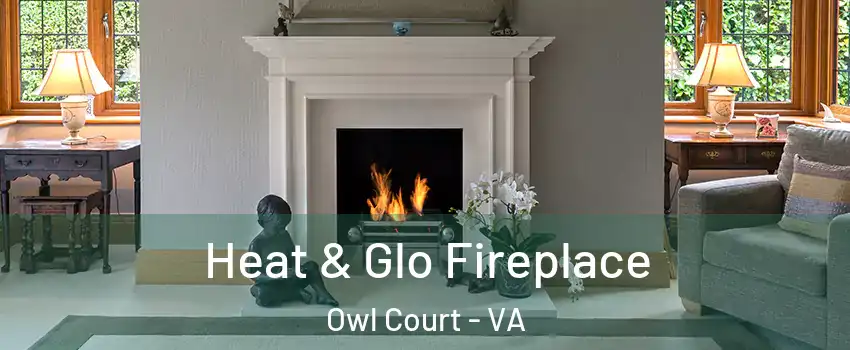 Heat & Glo Fireplace Owl Court - VA