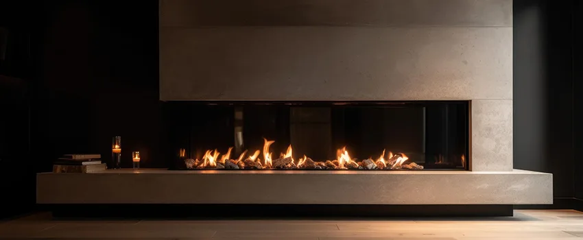 Gas Fireplace Ember Bed Design Services in Great Neck Manor, Virginia