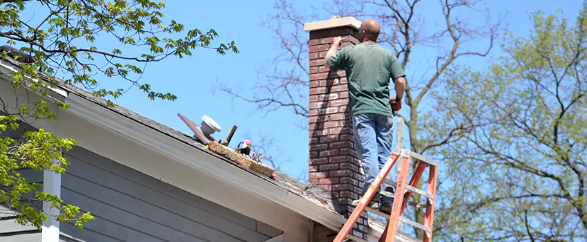 Vinyl and PVC Chimney Flashing Installation in Dewberry Farm, VA