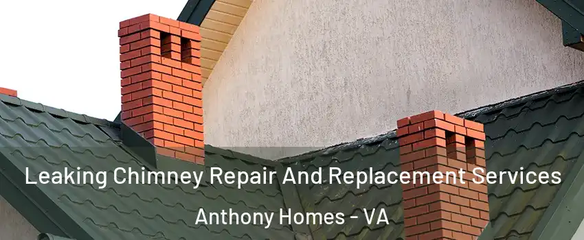 Leaking Chimney Repair And Replacement Services Anthony Homes - VA