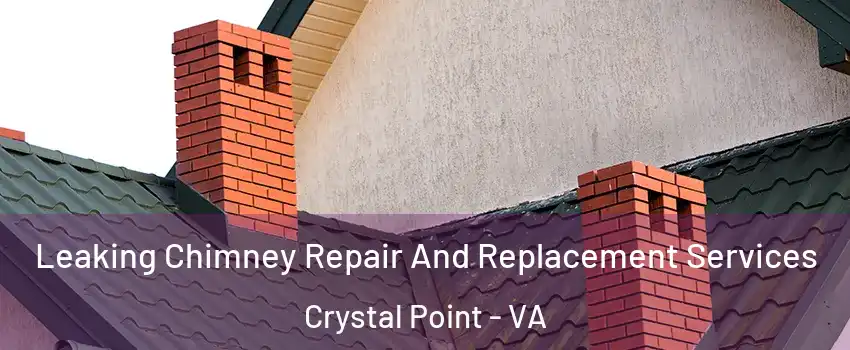 Leaking Chimney Repair And Replacement Services Crystal Point - VA