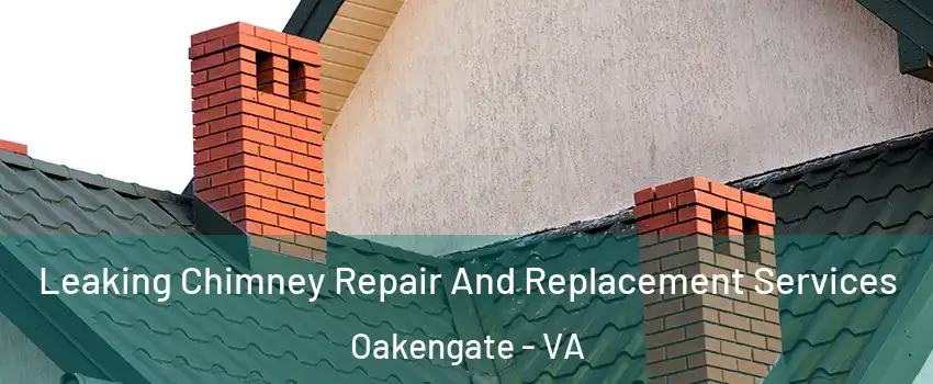 Leaking Chimney Repair And Replacement Services Oakengate - VA