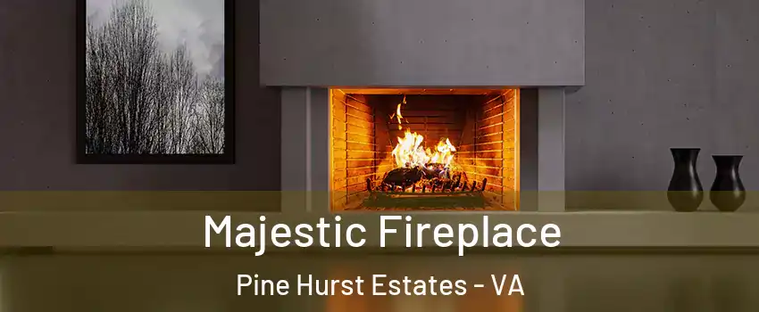 Majestic Fireplace Pine Hurst Estates - VA