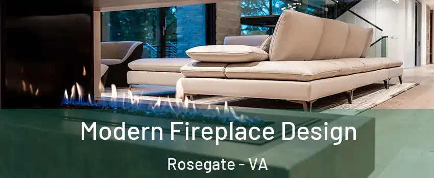 Modern Fireplace Design Rosegate - VA