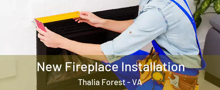 New Fireplace Installation Thalia Forest - VA