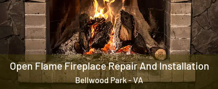 Open Flame Fireplace Repair And Installation Bellwood Park - VA