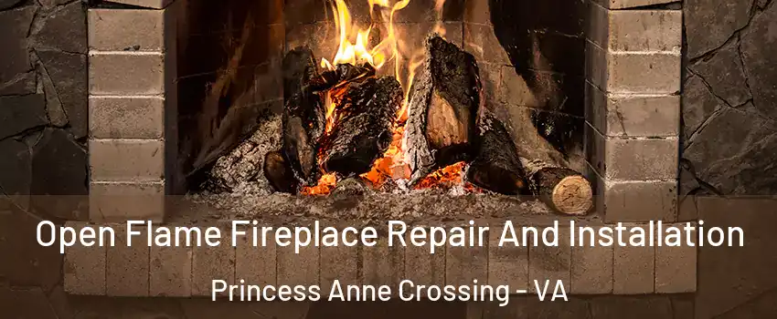 Open Flame Fireplace Repair And Installation Princess Anne Crossing - VA