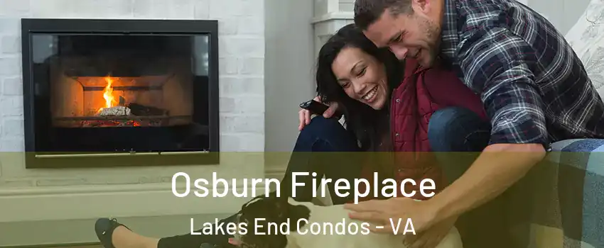 Osburn Fireplace Lakes End Condos - VA