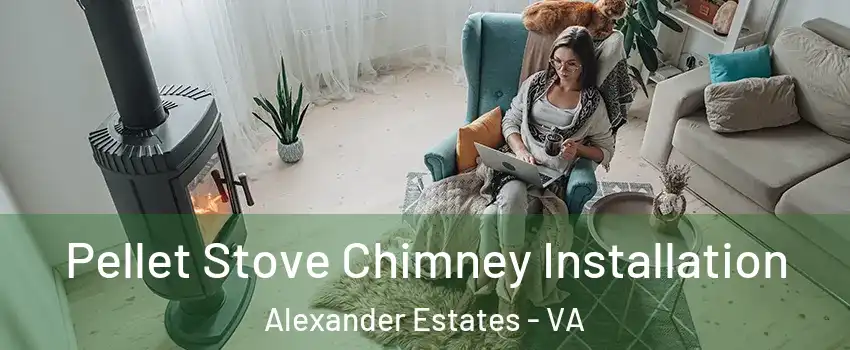 Pellet Stove Chimney Installation Alexander Estates - VA