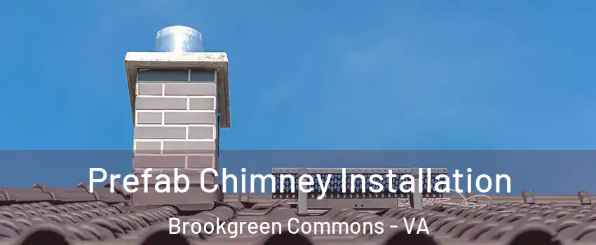 Prefab Chimney Installation Brookgreen Commons - VA