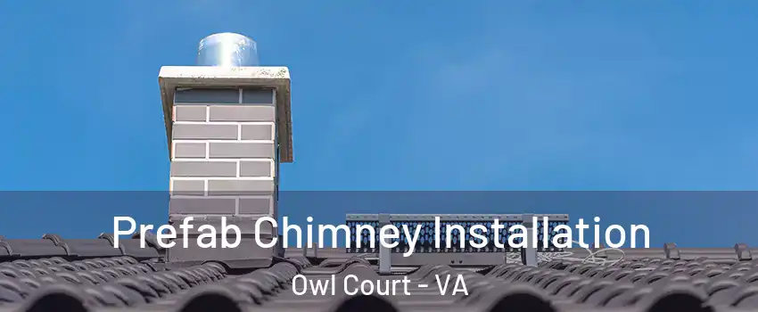 Prefab Chimney Installation Owl Court - VA