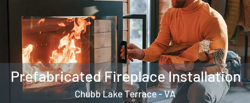 Prefabricated Fireplace Installation Chubb Lake Terrace - VA